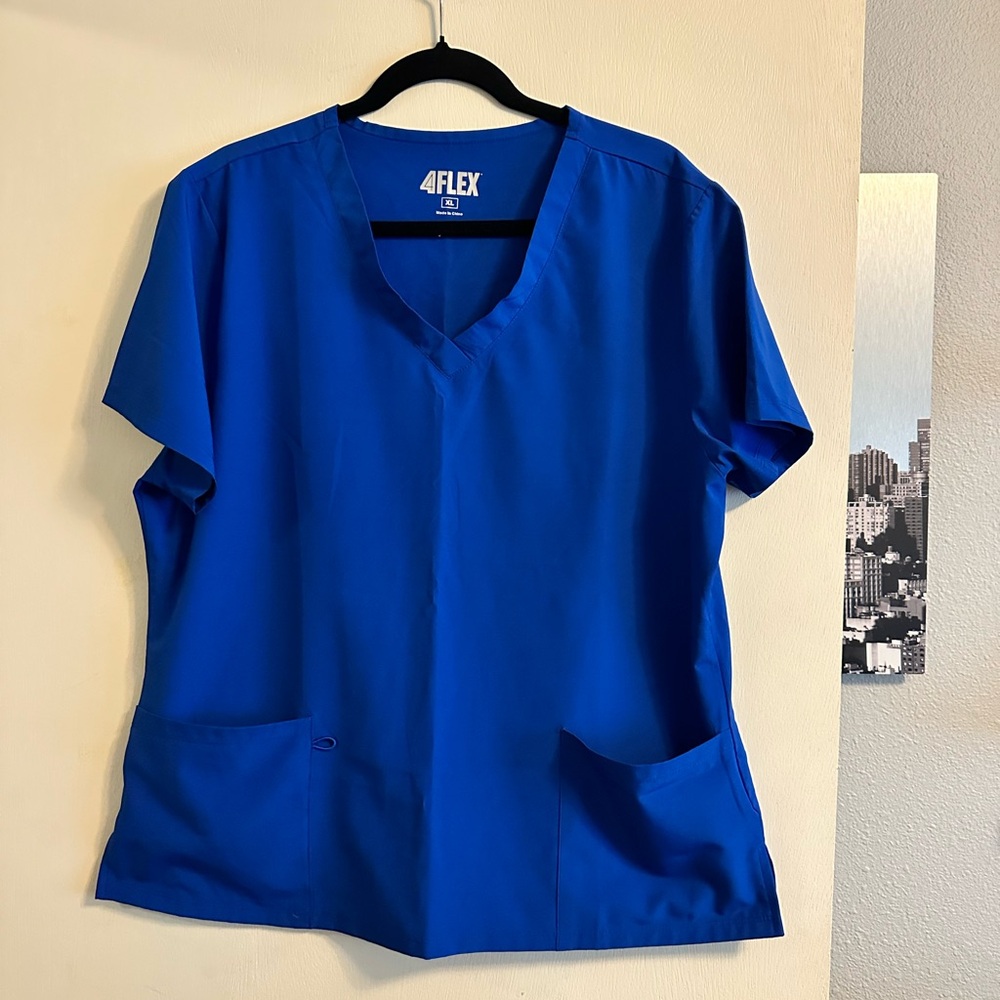 Blue Scrubs Set.